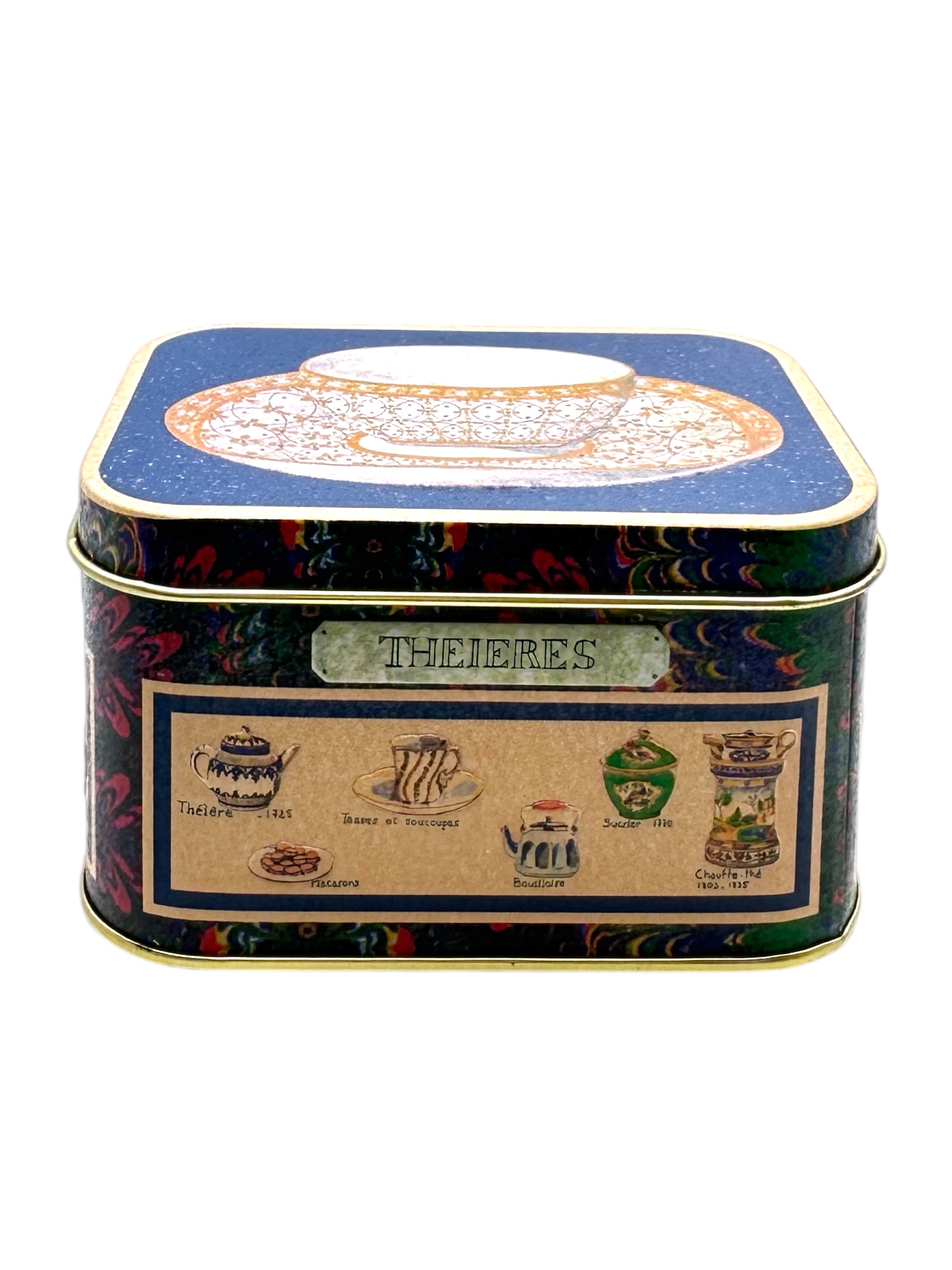 Historical Teapots Tin Rectangle 80g